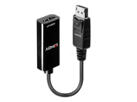 Lindy DisplayPort (Stecker) auf HDMI (Buchse) Adapter, 4K@30 Hz, 15 cm