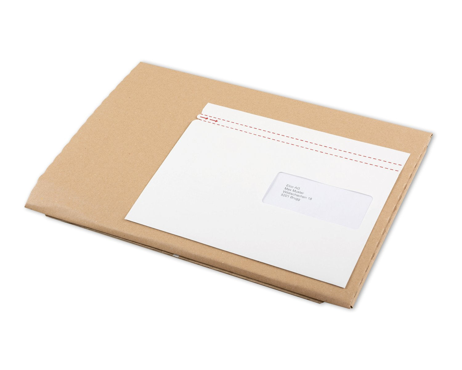 Elco Couvert C5, Fenster rechts, Haftklebung, weiss, 110 g/m² – 250 Stk.