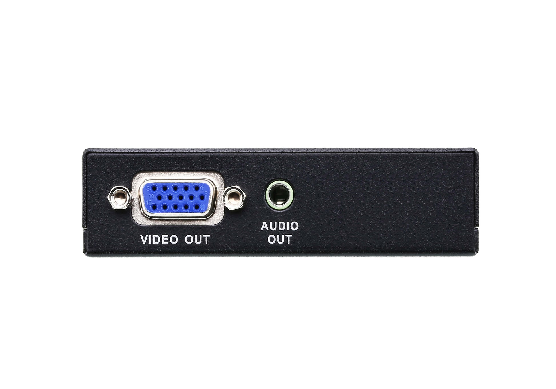 ATEN VE170R – AV-Receiver (VGA über Cat5), 1920 × 1200 @60 Hz, 300 m, Mono-Audio, für VE170T, Schwarz