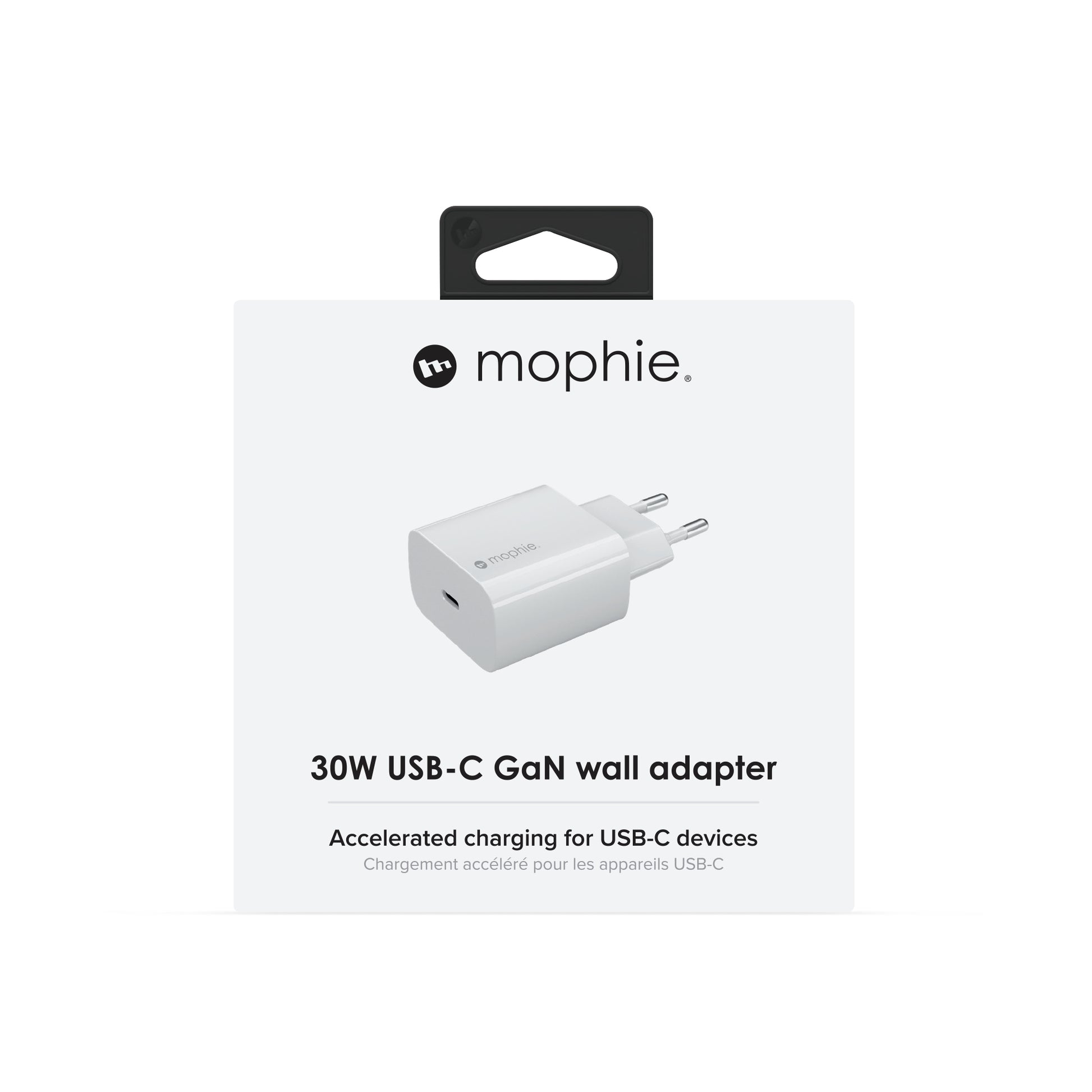 mophie Netzteil (EU) – 30 W, 1× USB-C, GaN