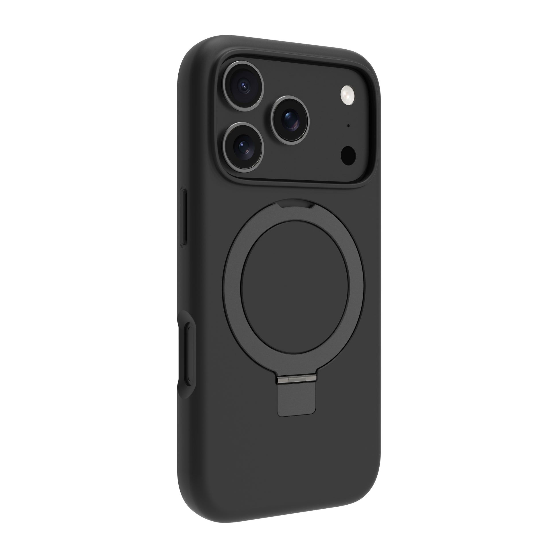 dbramante1928 Backcover – für Apple iPhone 17 Pro, MagSafe, Recycling-Kunststoff, Schwarz, bis 4 m sturzsicher