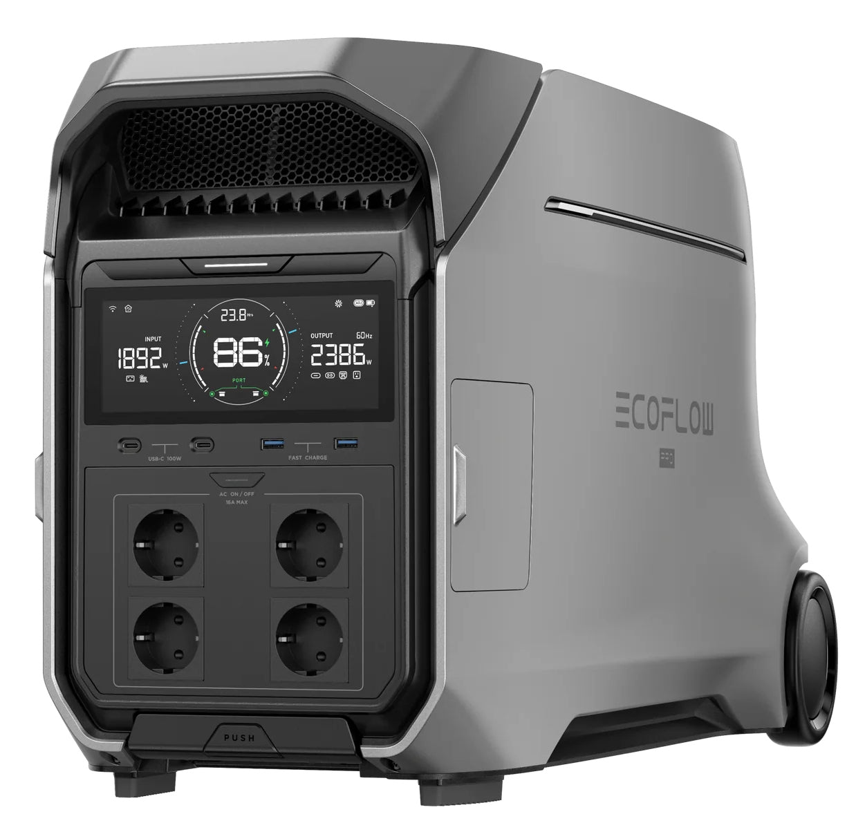 EcoFlow Delta Pro 3 Mobile – Powerstation – 4'096 Wh, LiFePO4