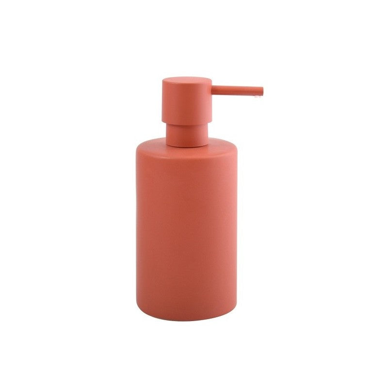 Spirella Tube Seifenspender – Tisch – Porzellan, Terracotta, 300 ml