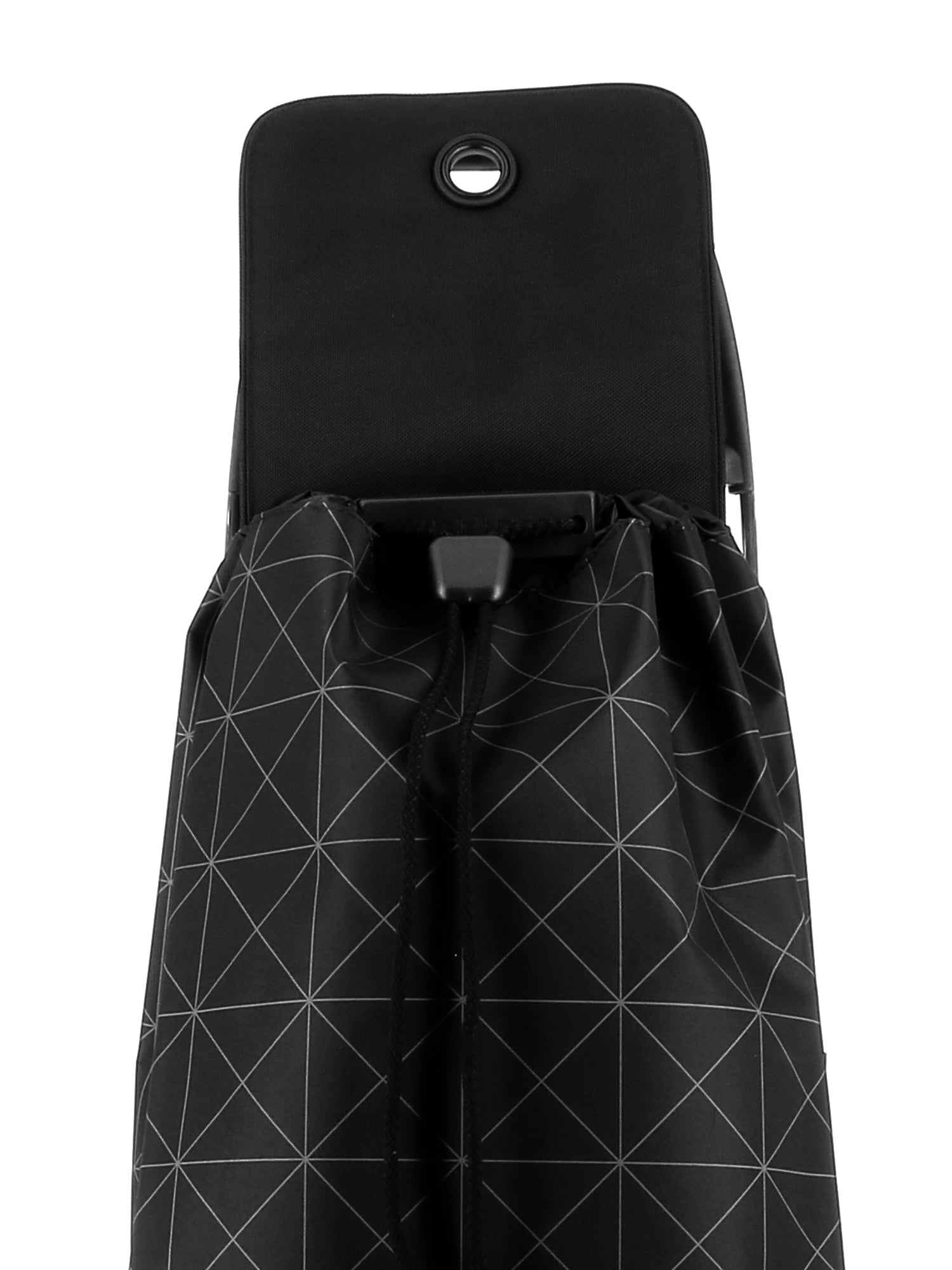 Rolser Stofftasche, Polyester, Schwarz/Weiss, 360×630×190 mm, mit 4 Rädern, 40 kg