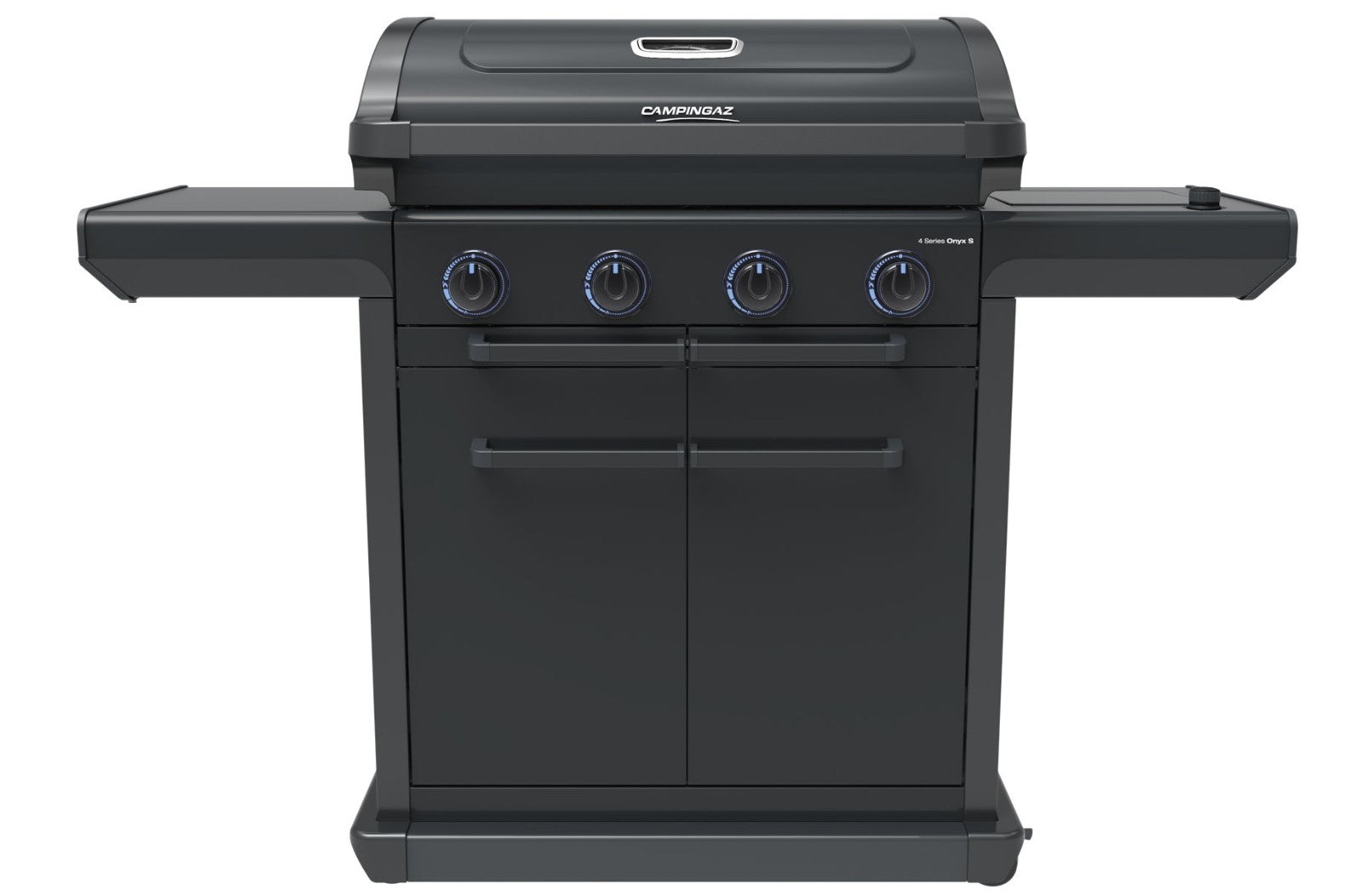 Campingaz Gasgrill 4 Series Onyx S – 4 Brenner, 15,9 kW, Grillfläche 3'312 cm² – Schwarz