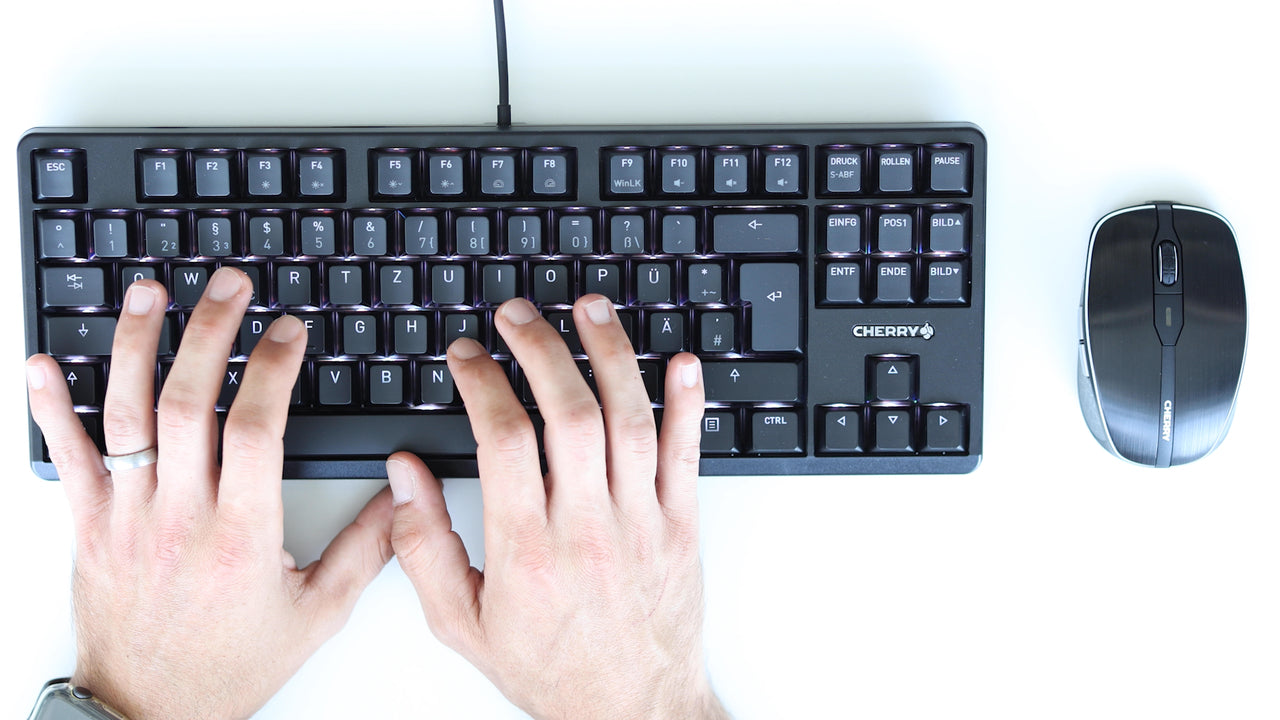 CHERRY G80-3000N RGB TKL – Tastatur, kabelgebunden (USB), DE-Layout (DE)