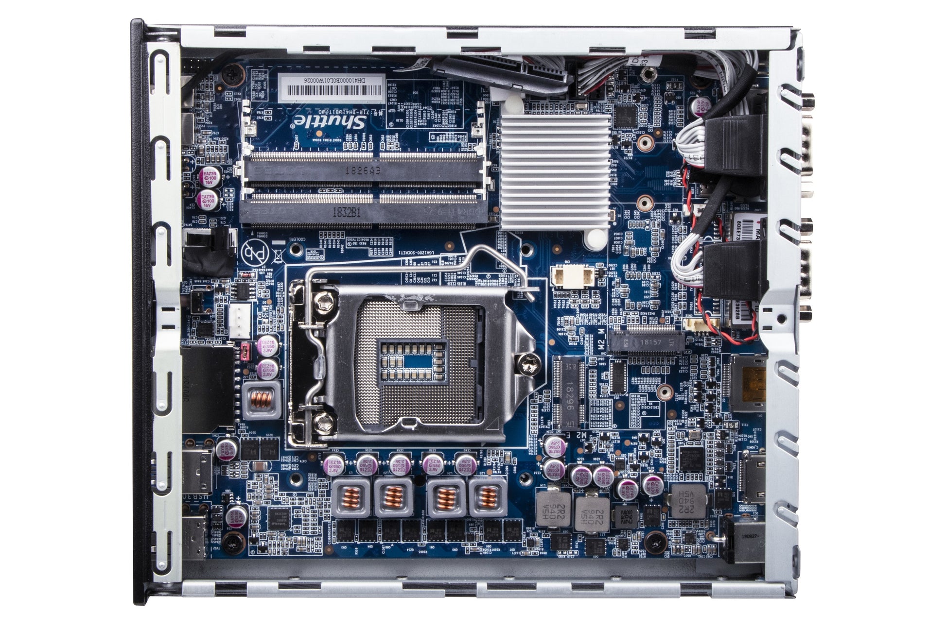 Shuttle XPC slim DH610 Micro Barebone – LGA1700, 2x M.2, 1x 2,5"