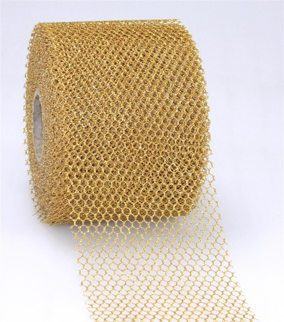 Pattberg Geschenkband Polyester Gold – 72 mm × 20 m – 1 Stk.