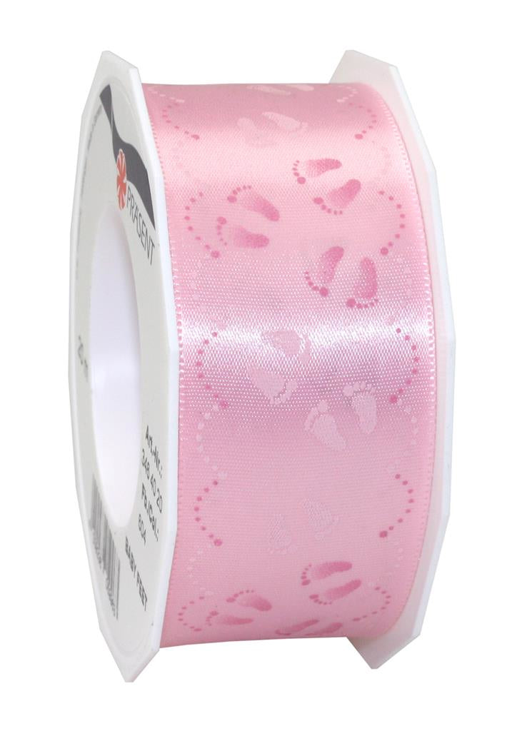 Pattberg Geschenkband Polyester Rosa – 40 mm × 20 m – 1 Stk.