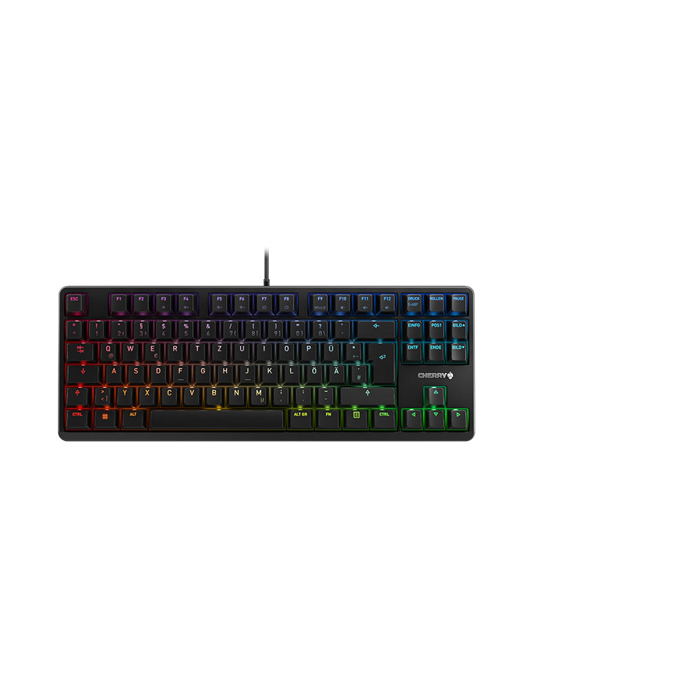CHERRY G80-3000N RGB TKL – Tastatur, kabelgebunden (USB), DE-Layout (DE)