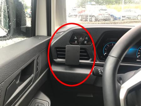 Brodit ProClip – Auto-Halterung – Lüftungsschlitz – Schwarz