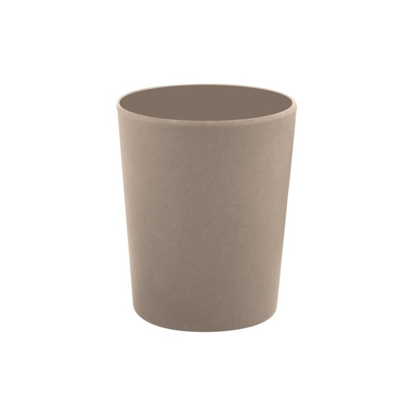 Spirella Zahnputzbecher Takeo – Ø7,4×9,2 cm, Bambus, Taupe