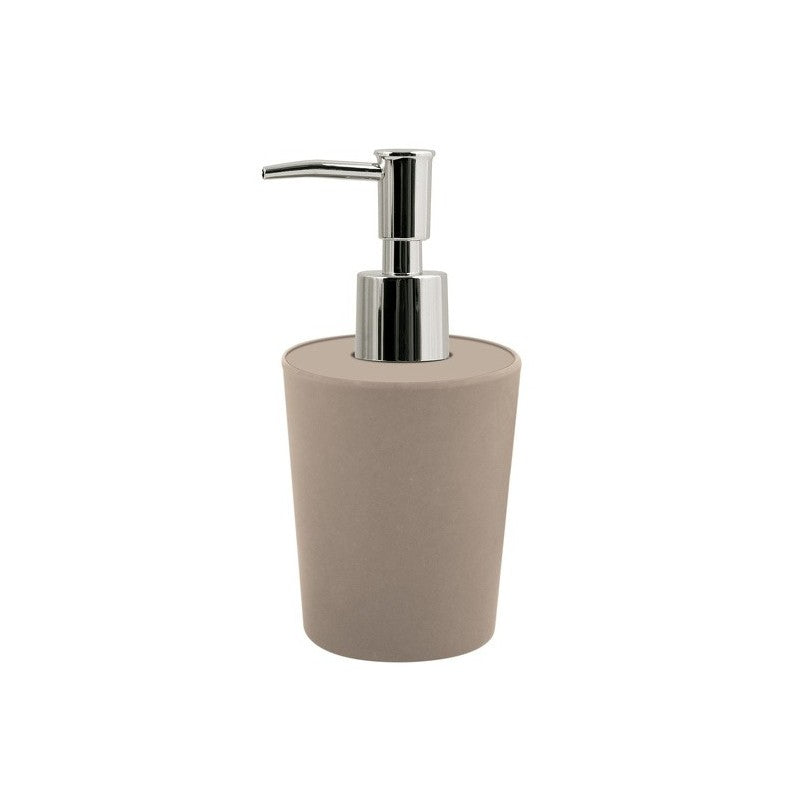 Spirella Takeo Seifenspender – Bambusfaser, Taupe, 400 ml