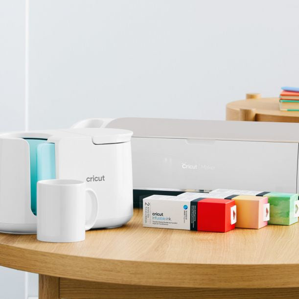 Cricut Tasse – 0,35 l, Keramik, weiss, sublimationsfähig, spülmaschinenfest, für Cricut Mug Press