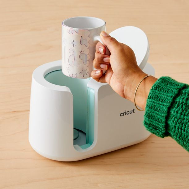 Cricut Tasse – 0,35 l, Keramik, weiss, sublimationsfähig, spülmaschinenfest, für Cricut Mug Press
