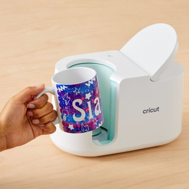 Cricut Tasse – 0,35 l, Keramik, weiss, sublimationsfähig, spülmaschinenfest, für Cricut Mug Press
