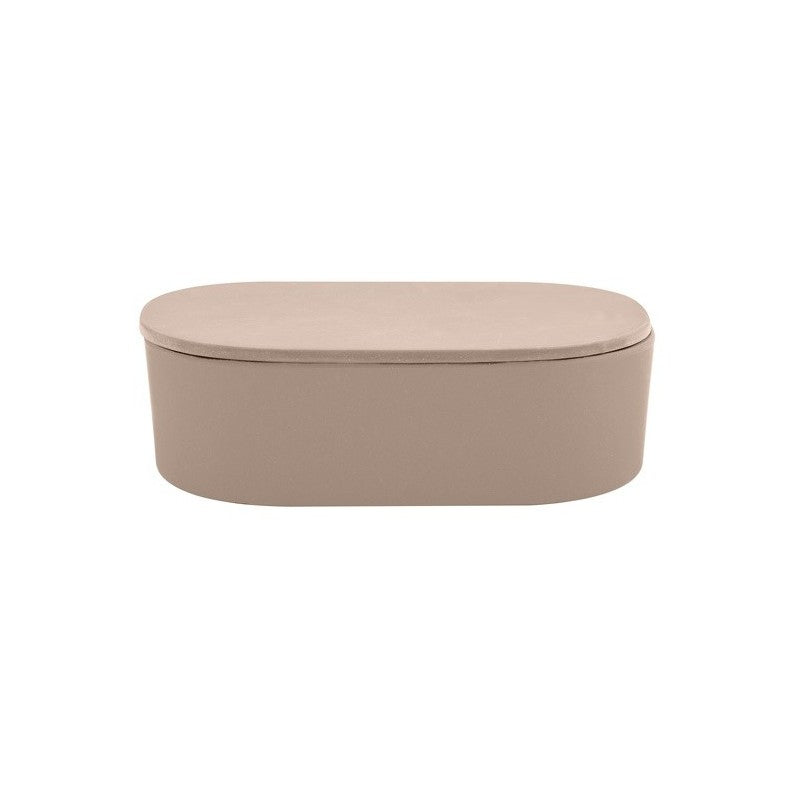 Spirella Aufbewahrungsbox – Bambus – Taupe – 182 × 58 × 125 mm