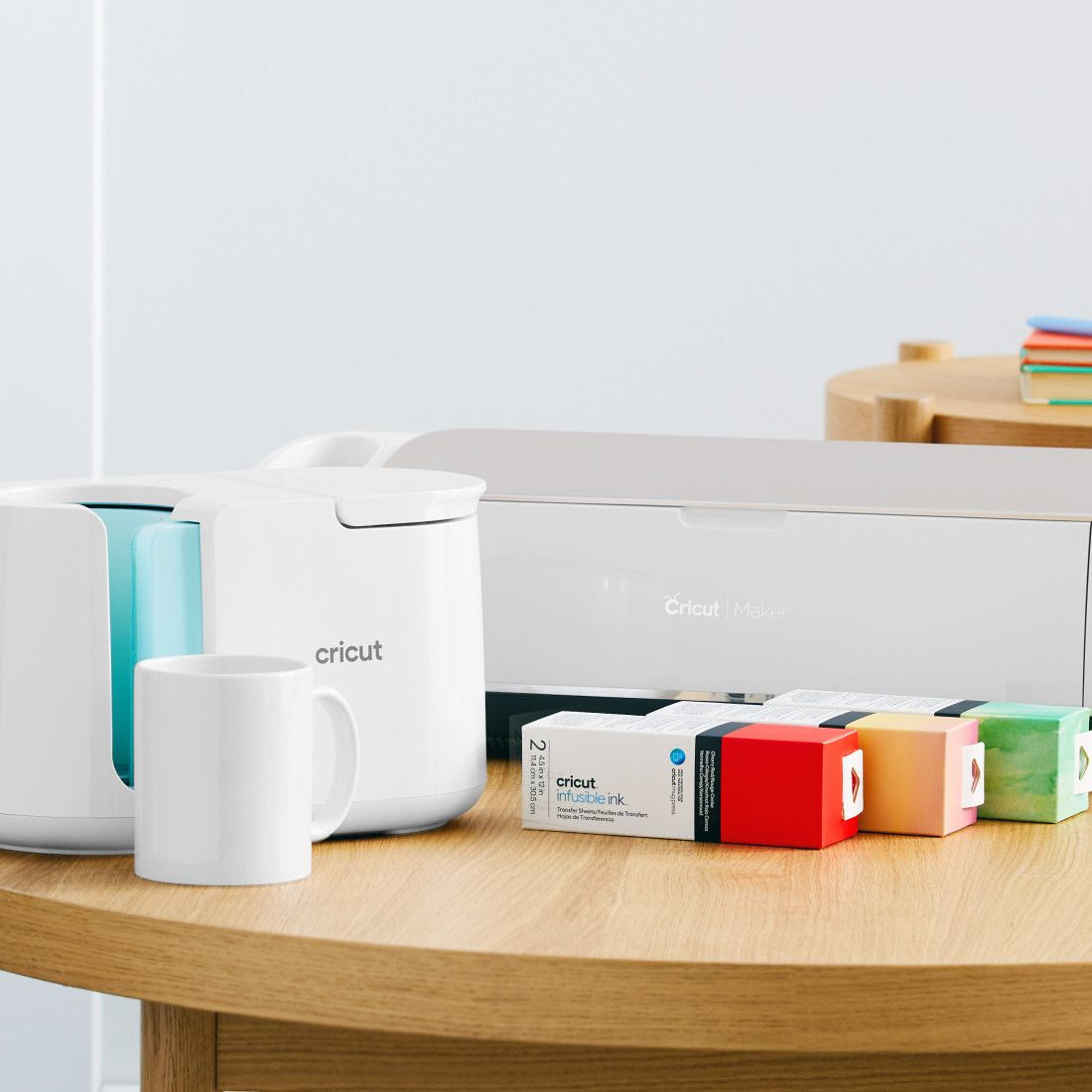 Cricut Tasse – 36er Set, 425 ml, Porzellan, Weiss, spülmaschinenfest, mikrowellengeeignet