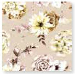 Paper + Design Servietten Blume – mehrfarbig – 24 × 24 cm, 3-lagig – 20 Stück