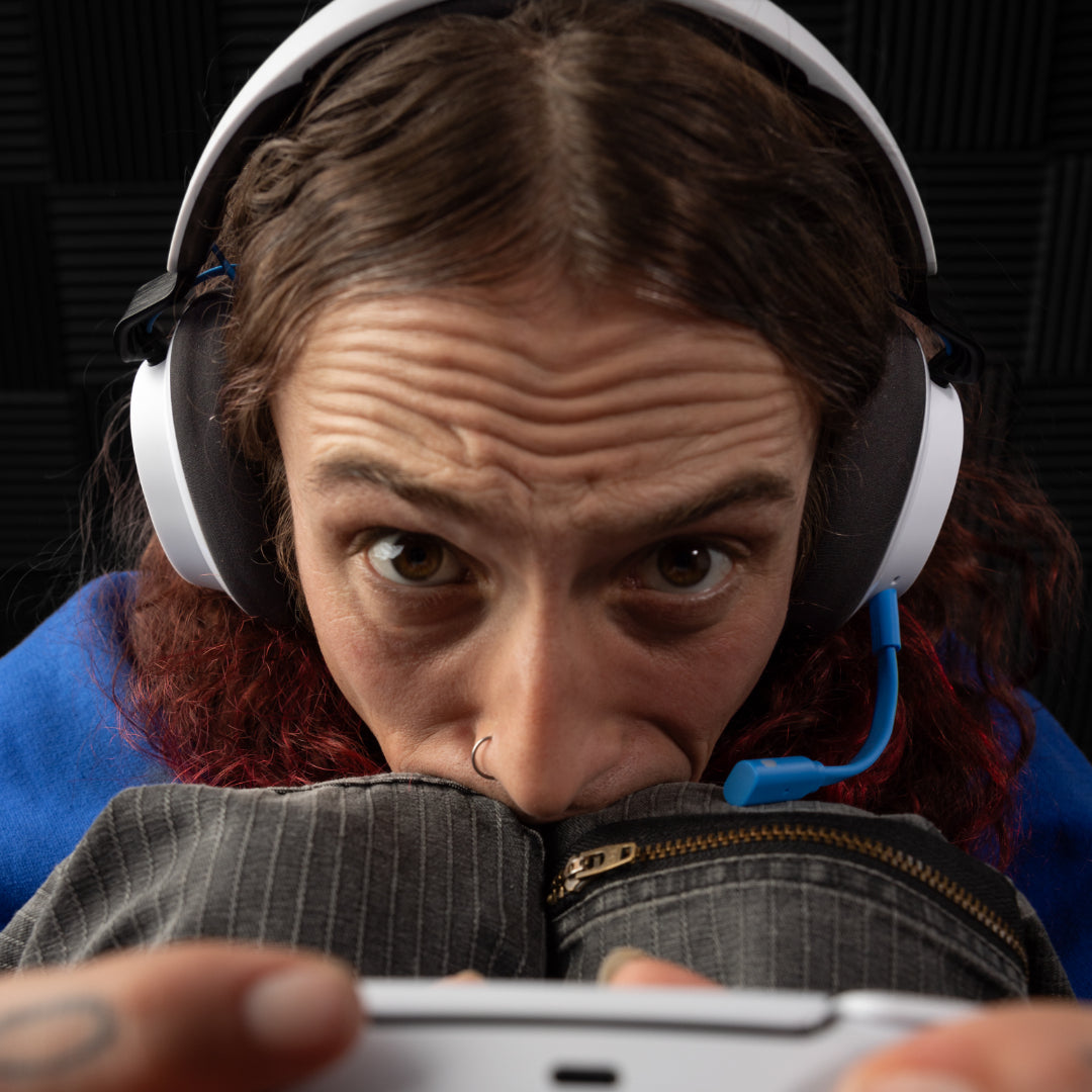 Skullcandy SLYR Pro – Over-Ear Gaming-Headset – Bluetooth, Boom-Mikrofon – Weiss – bis 24 h