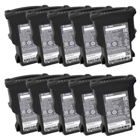 Zebra BTRY-MC94-BLE-10 – Akku, 7'000 mAh, für MC9400/MC9450, Schwarz, 10 Stück