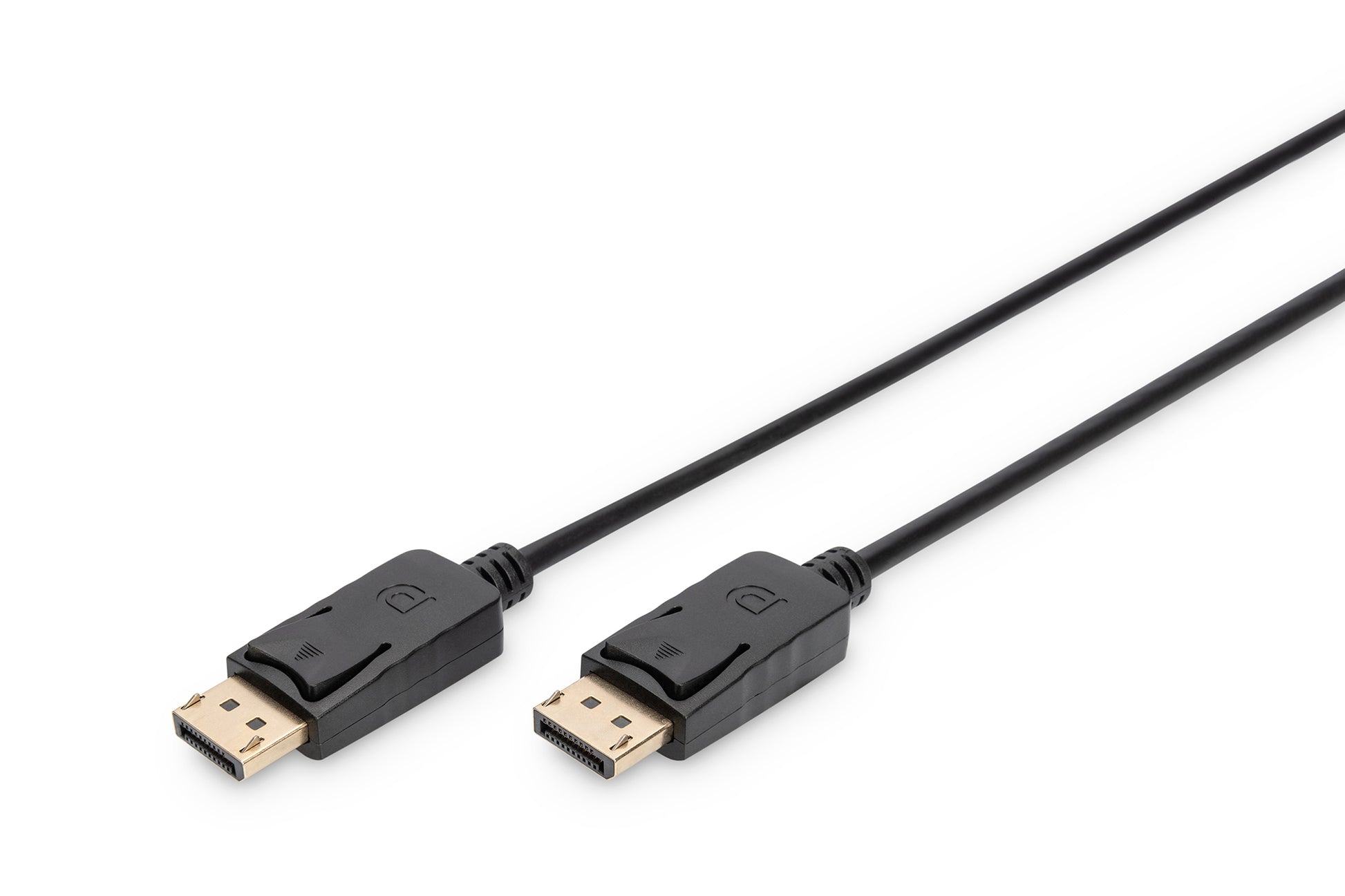 Digitus DisplayPort-zu-DisplayPort Anschlusskabel – 3 m, DP 1.2, Schwarz