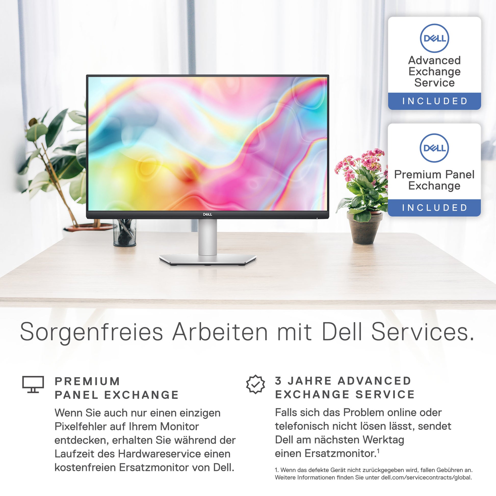 DELL S2722DC – 27", 2560 × 1440 (WQHD), IPS, USB-C 65 W