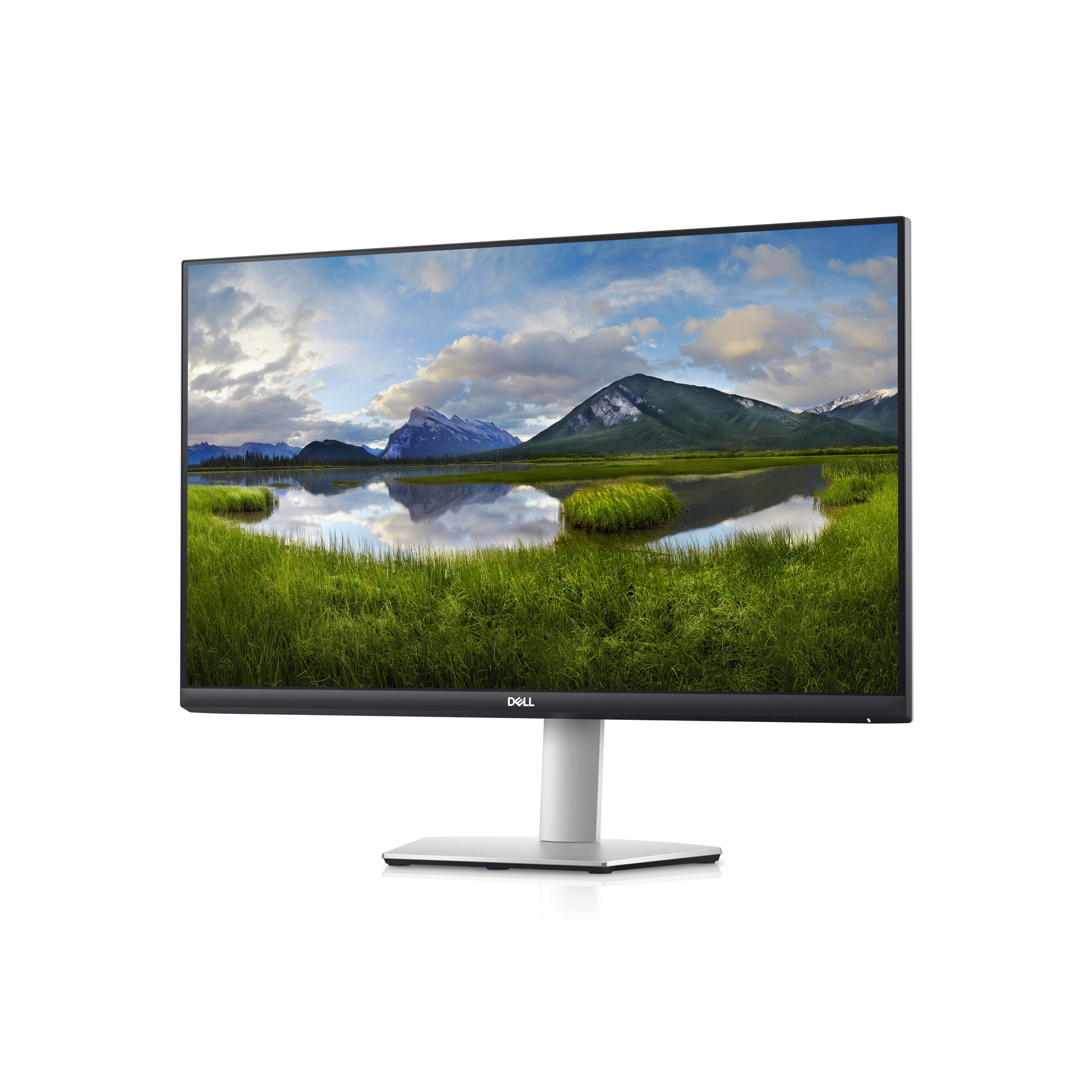DELL S2722QC – Monitor, 27", 60 Hz, 350 cd/m², USB-C (65 W), Integrierte Lautsprecher, VESA 100 × 100, Grau
