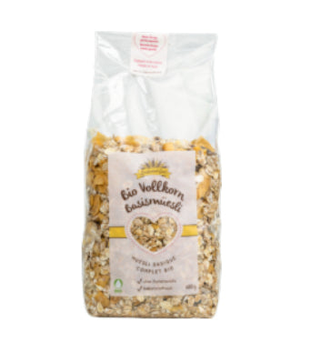 Leib und Gut Vollkorn Basismüesli – bio – 600 g