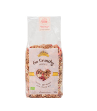 Leib und Gut Crunchy Müesli – Früchte, bio, vegan – 400 g