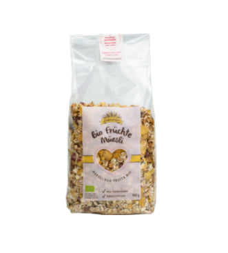 Leib und Gut Früchte Müesli – Bio, Vegan – 500 g