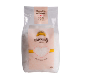 Leib und Gut Grobkörniges Meersalz – 500 g