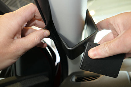 Brodit Auto-Halterung, Klemmhalterung, horizontal – für Smartphones – Schwarz, ABS