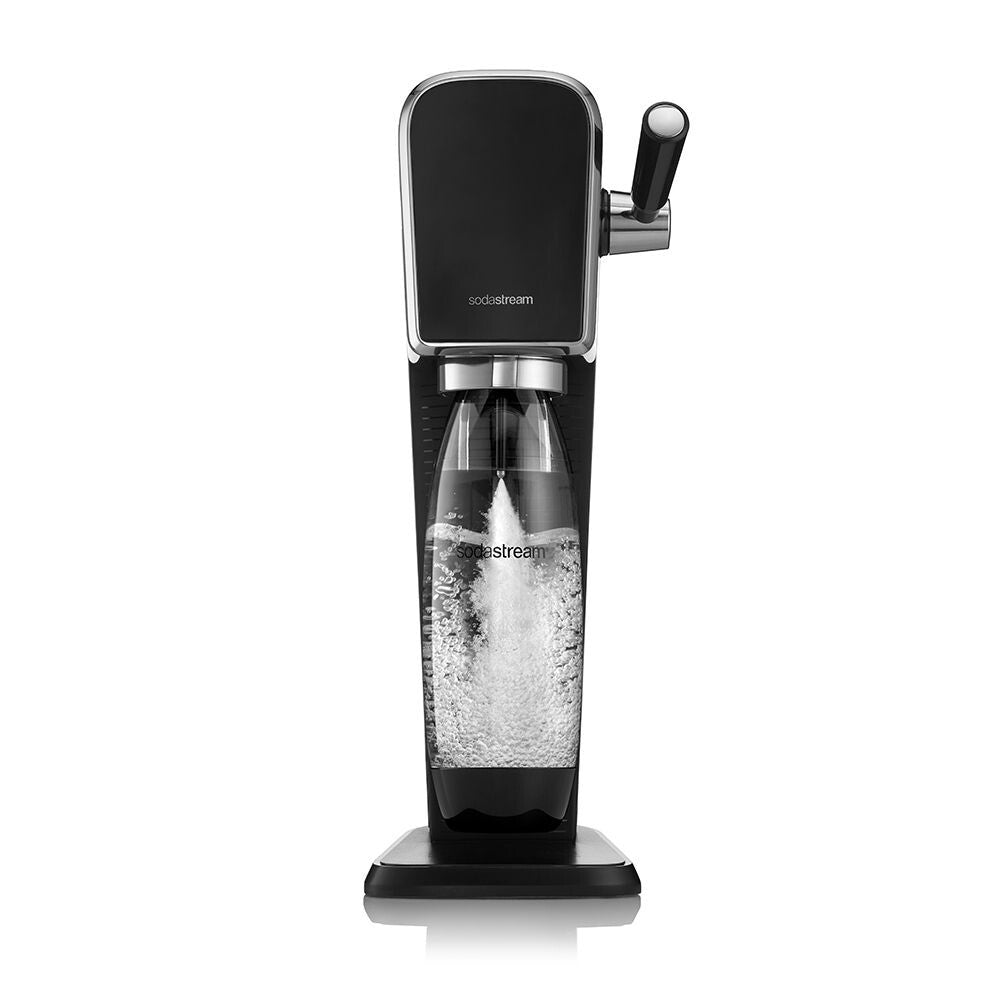 SodaStream Wassersprudler, 1 Flasche, Quick Connect 60 l, Schwarz
