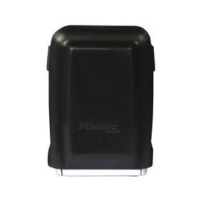 Master Lock Schlüsselsafe 5423EURD – Elektronikschloss – 79×52×117 mm – Wandmontage – Grau