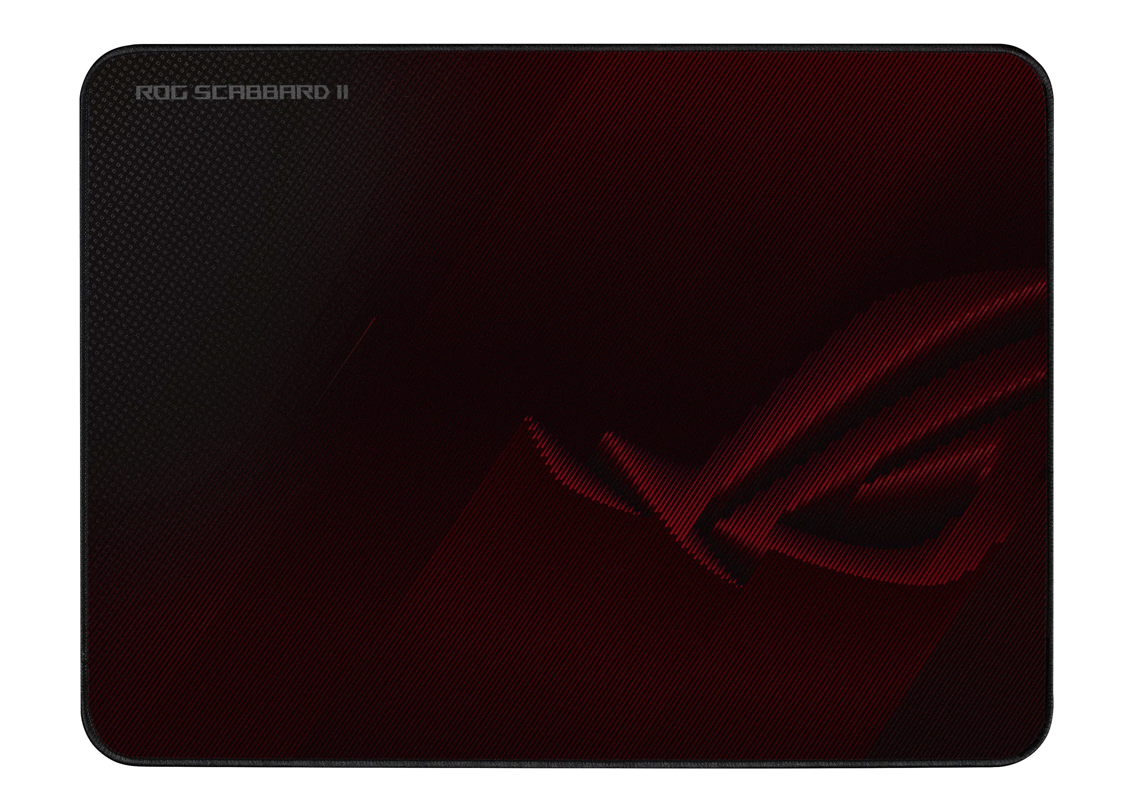 ASUS ROG Scabbard II Medium – Gaming-Mauspad – 360 × 260 mm, Stoff, Rot