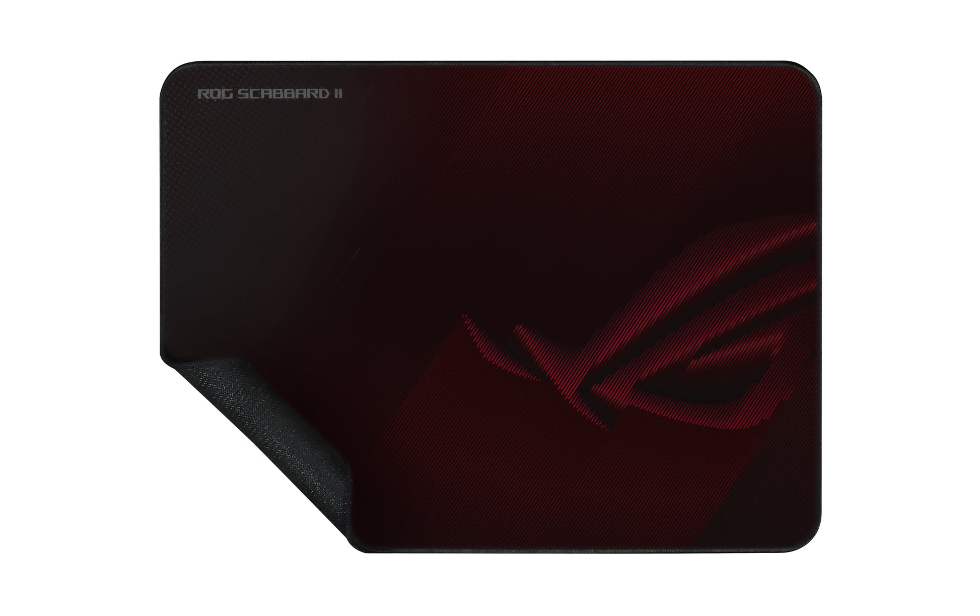 ASUS ROG Scabbard II Medium – Gaming-Mauspad – 360 × 260 mm, Stoff, Rot