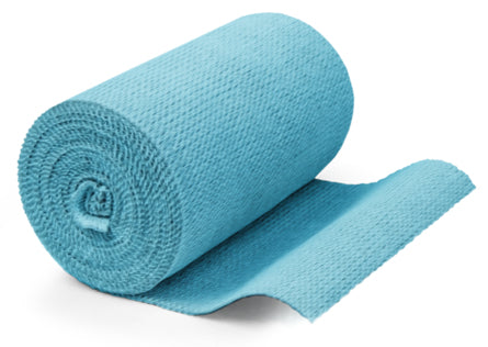 DermaPlast Stützbinde Active CoolFix – selbstkühlend, hautfreundlich – blau – Textil – 60 × 4000 mm – 1 Rolle