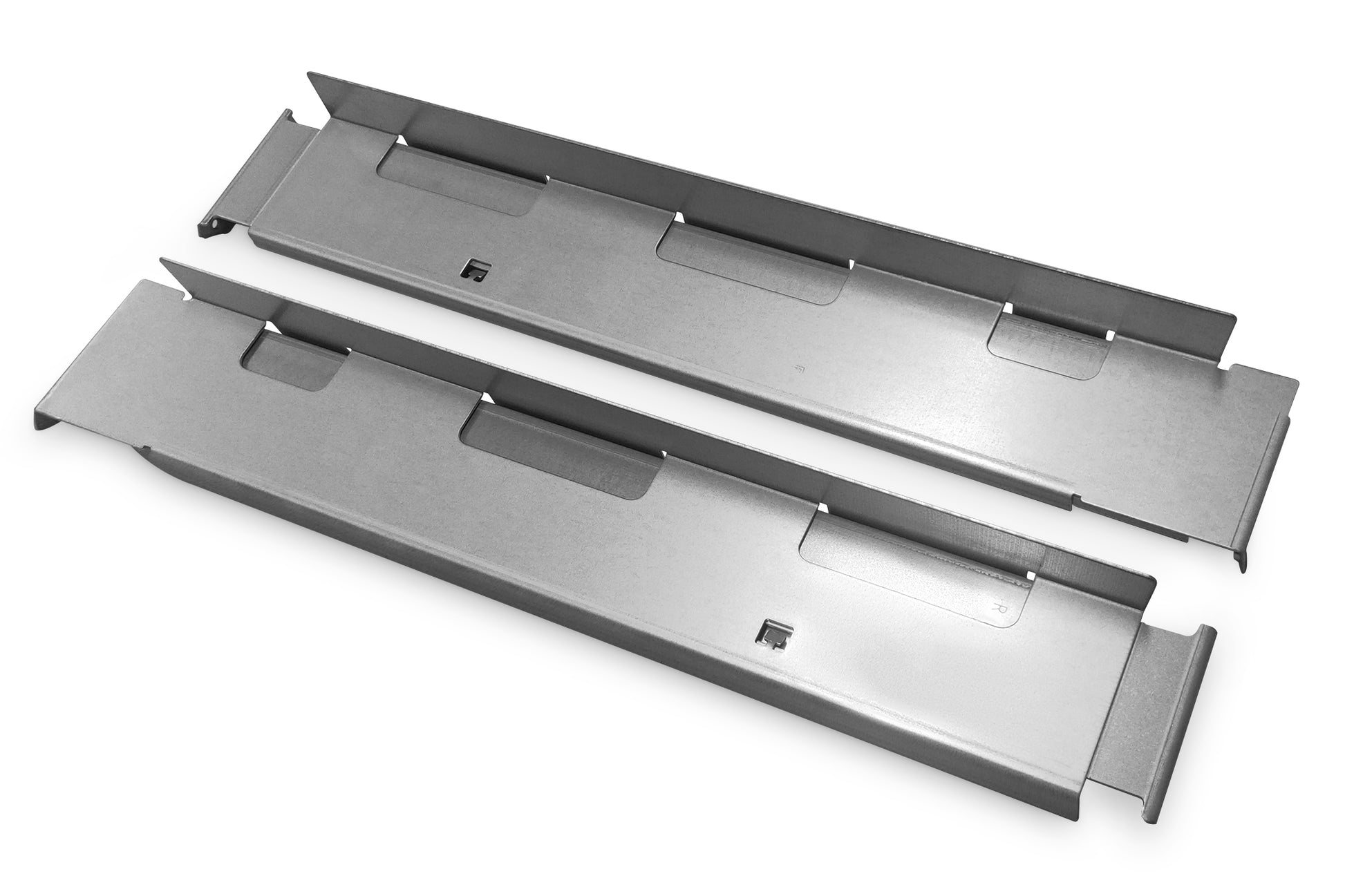 Digitus USV-Montage-Kit für 19" Netzwerk-/Serverschränke (Profilschiene) – Silber, 68 mm×469,5 mm×85 mm, 2,77 kg