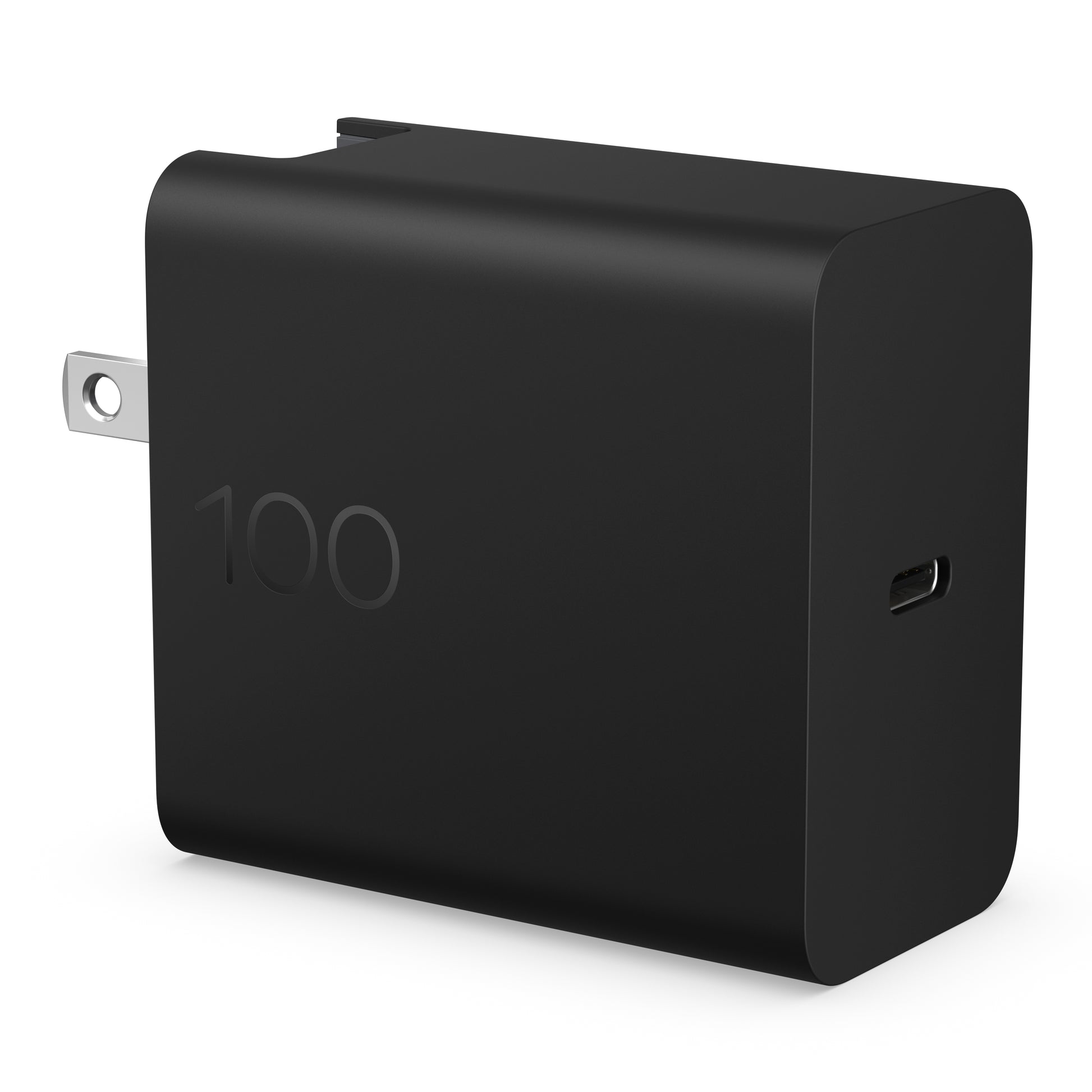 HP USB-Ladegerät 100 W – GaN, USB-C – EU-Stecker (Typ C) – für Laptop – Schwarz