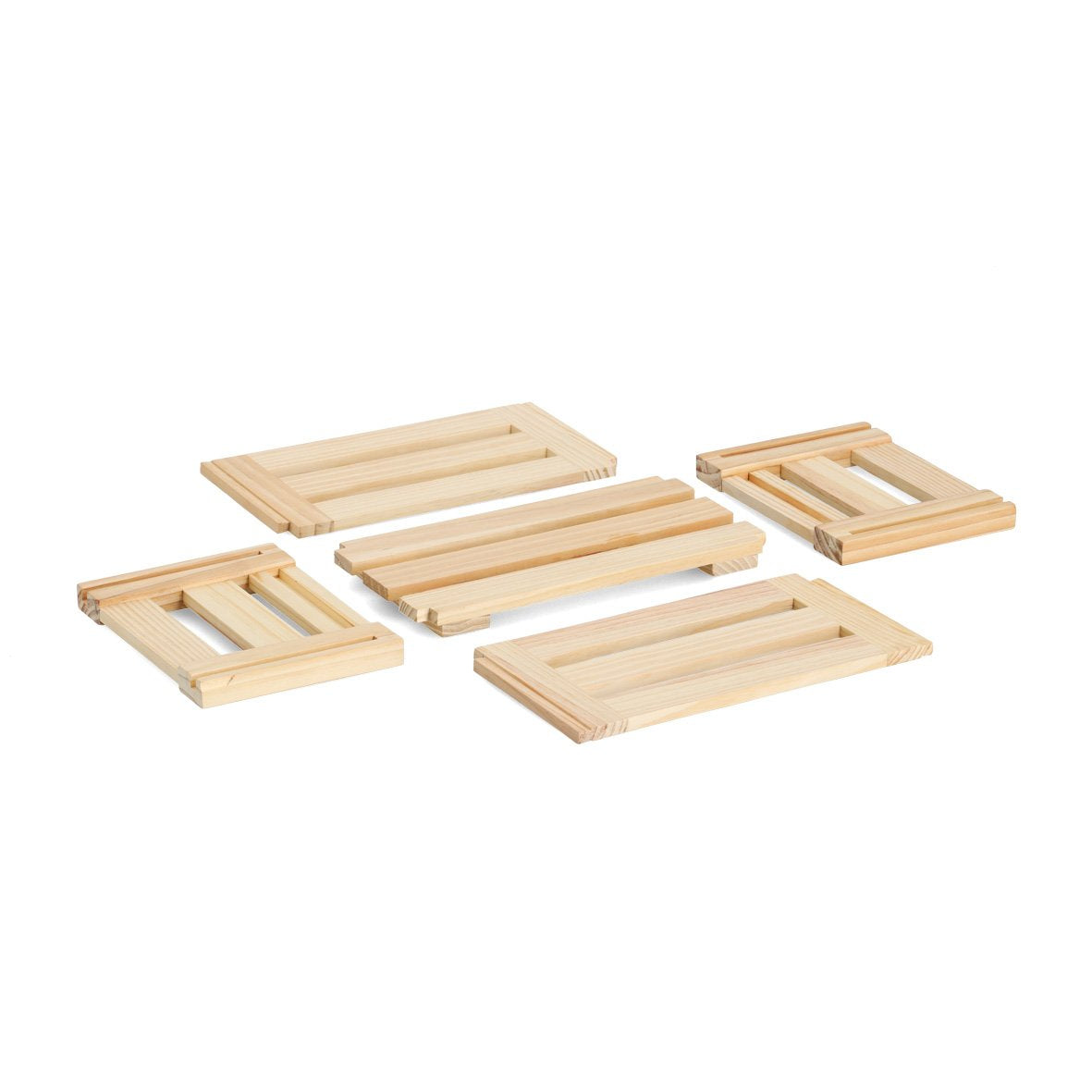 Zeller Present 13360 Aufbewahrungsbox (ohne Deckel) – Holz – Braun – mit Griff – 196 × 150 × 295 mm