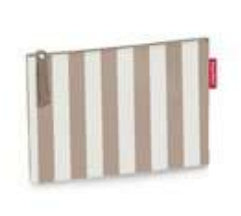 Reisenthel Reisebeutel, Polyester, Braun, Motiv Summerstripes Coffee