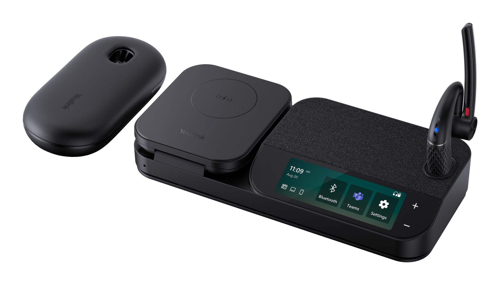Yealink BH71 Workstation Pro Teams – Mono Headset, Ohrbügel – Bluetooth/USB-C – Schwarz – bis 10 h
