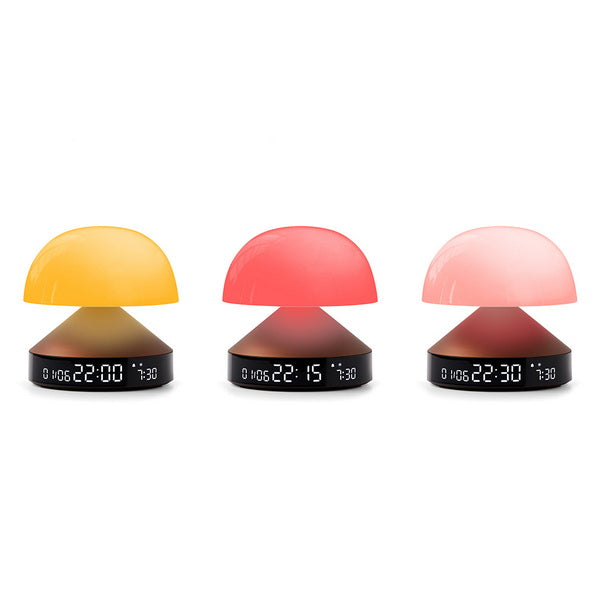 LEXON Lichtwecker Mina Sunrise – digital, bronze, Sonnenaufgangssimulation, Schlummerfunktion