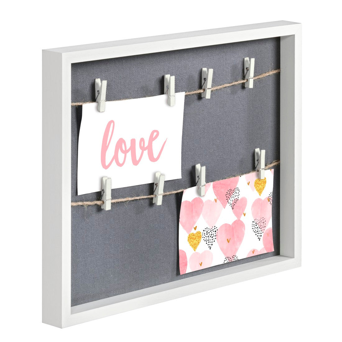 Hama Bilderrahmen – für 29,5 × 36,5 cm – MDF, weiss
