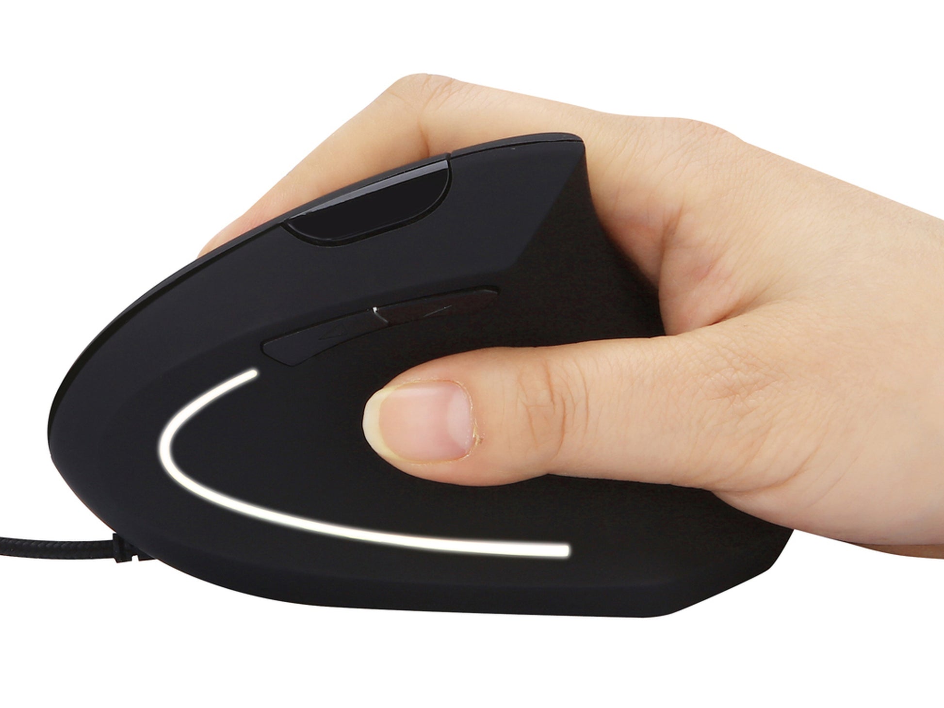 Sandberg Kabelgebundene Maus Ergonomische Maus – kabelgebunden, vertikal