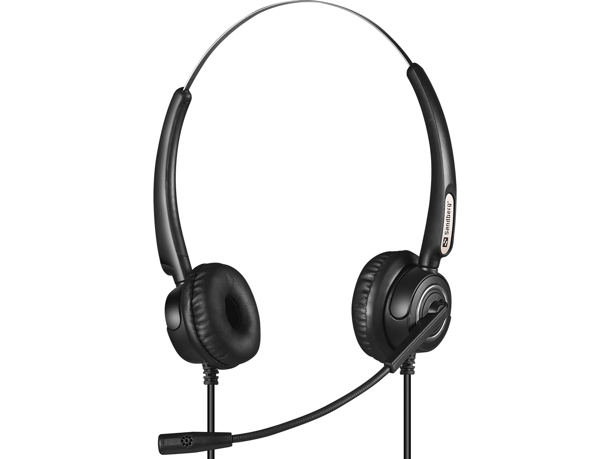 Sandberg Headset Pro Stereo – Duo Headset – USB, RJ9/11
