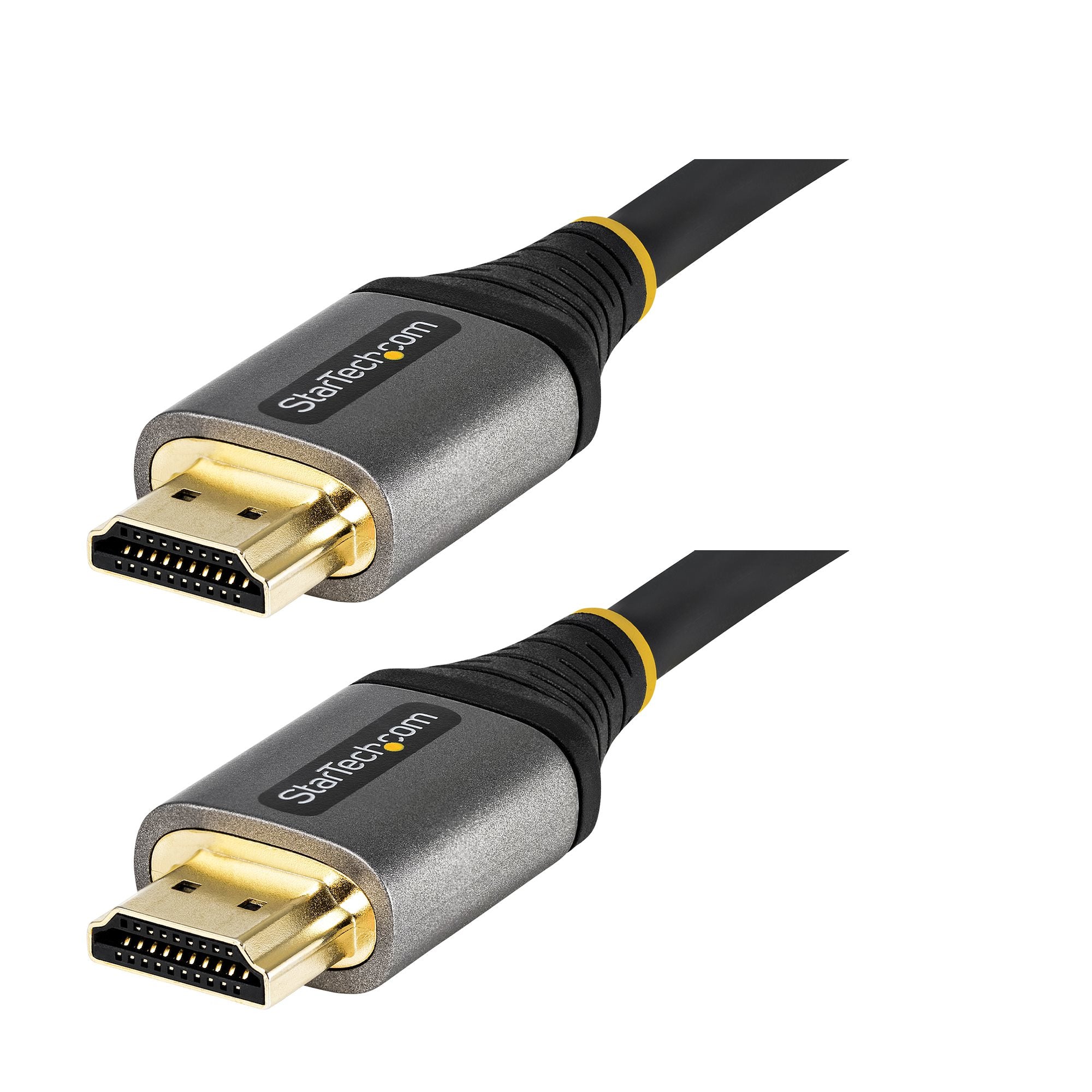StarTech.com HDMI Kabel HDMI 2.1 8K 60 Hz – 5 m – HDR, ARC – Grau/Schwarz