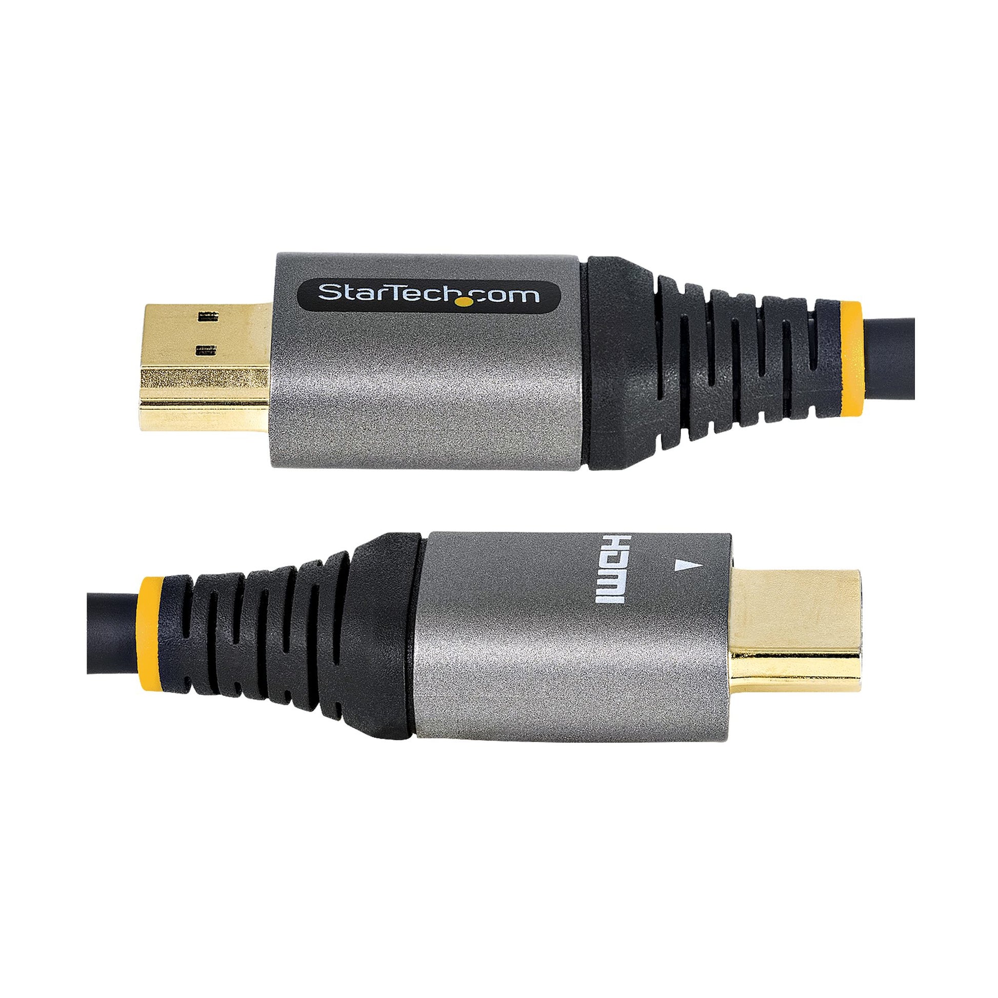 StarTech.com HDMI Kabel HDMI 2.1 8K 60 Hz – 3 m – HDR, ARC – Schwarz/Grau – für Monitor, TV