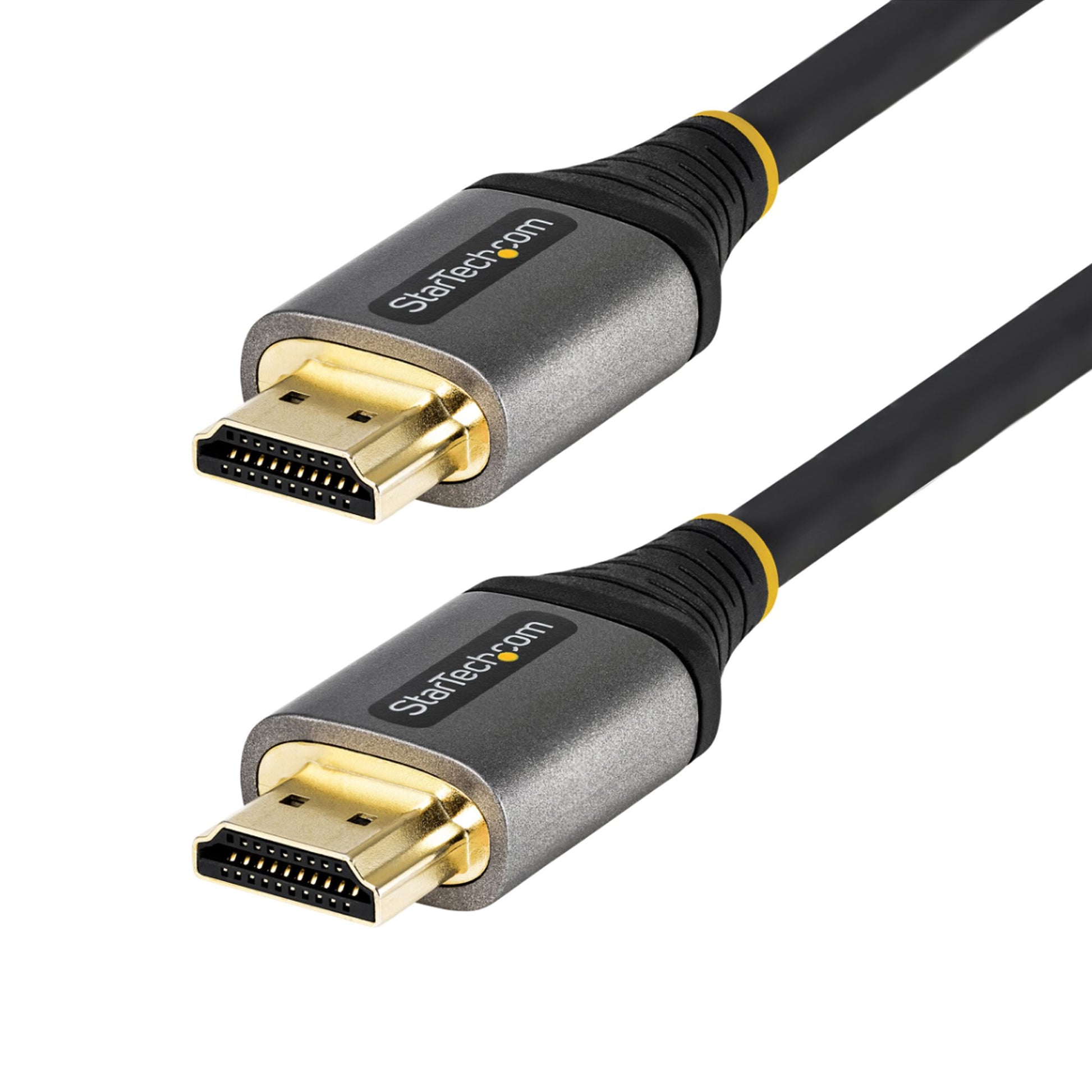 StarTech.com HDMI Kabel HDMI 2.1 8K 60 Hz – 3 m – HDR, ARC – Schwarz/Grau – für Monitor, TV